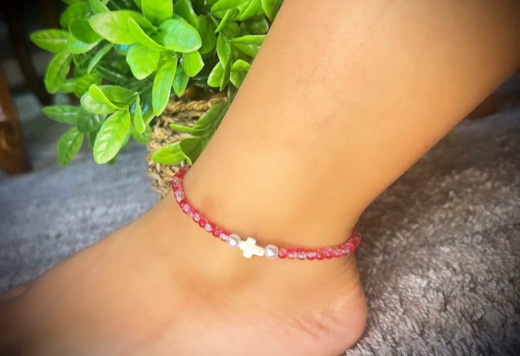 Cross Anklet