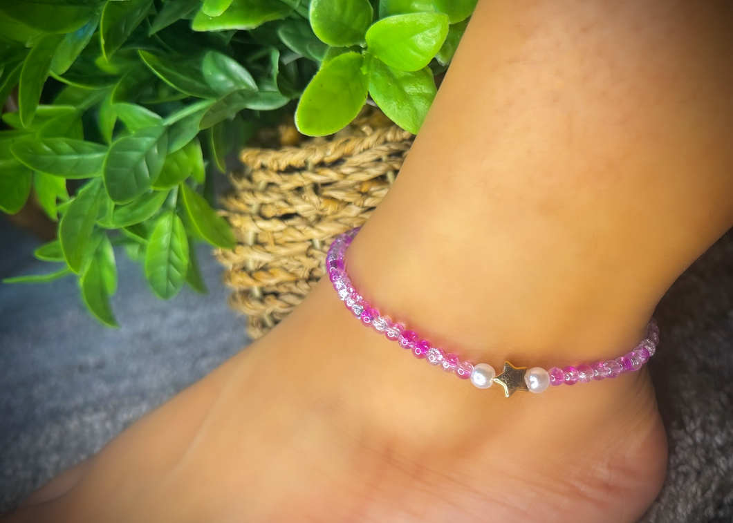 Star Anklet (Purple)