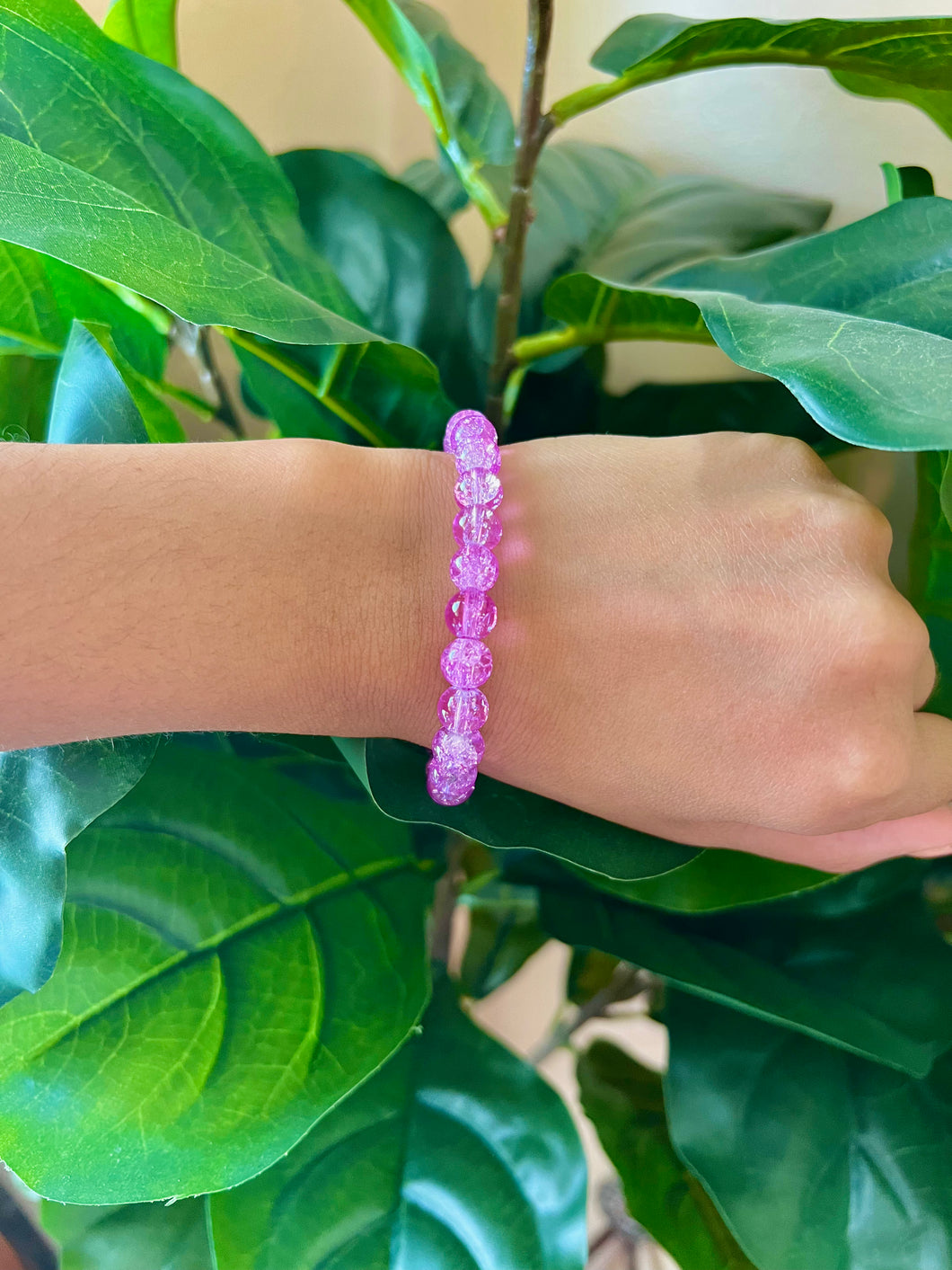 Light Purple Crackle