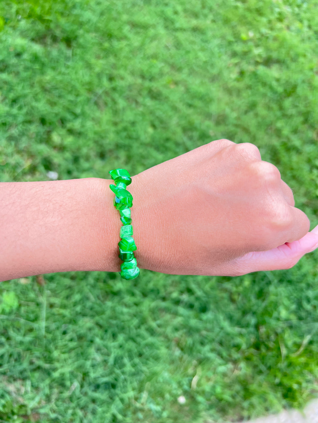 Green Crystal Bracelet